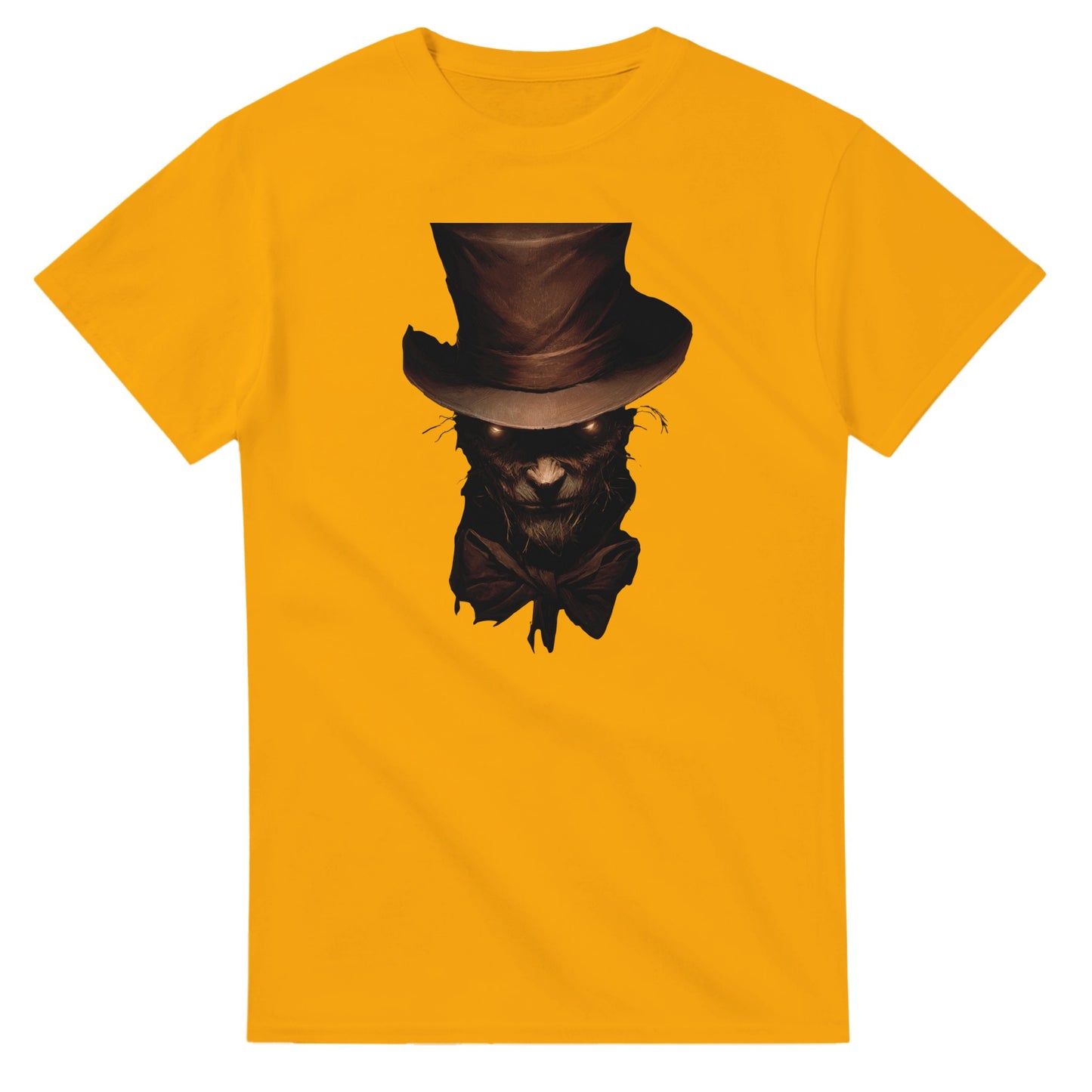 Mysterious Glimmering Eyes on a Heavyweight T-shirt