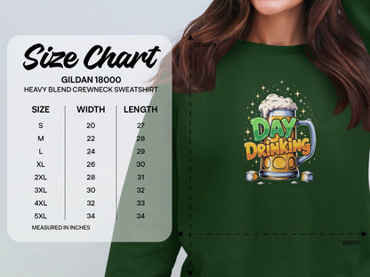Day Drinking Beer Mug Gildan 18000 Crewneck Sweatshirt product type