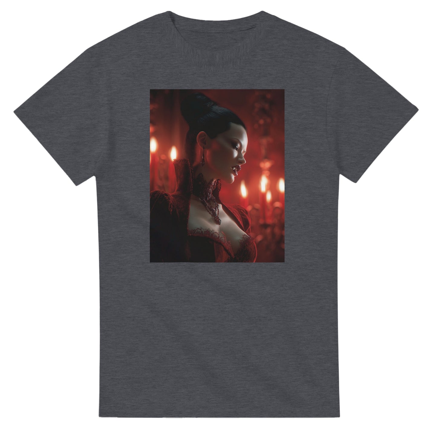 Cute Lil' Vampire on a Heavyweight T-shirt