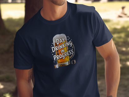 Day Drinking In Progress Graphic T-Shirt