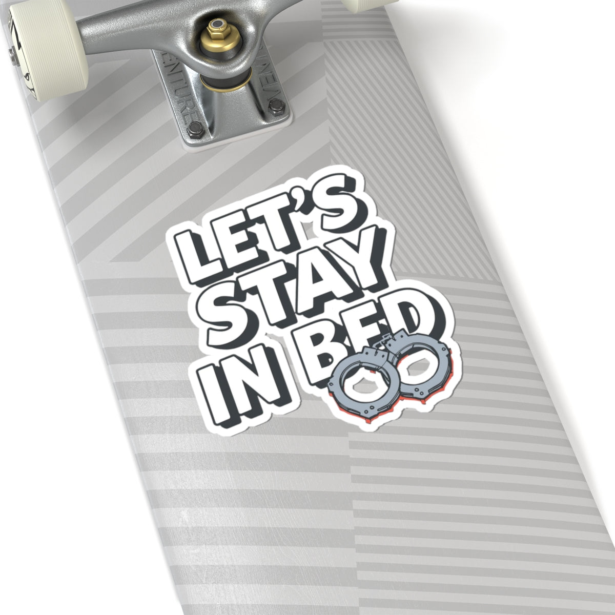LET'S STAY IN BED Skateboard Product