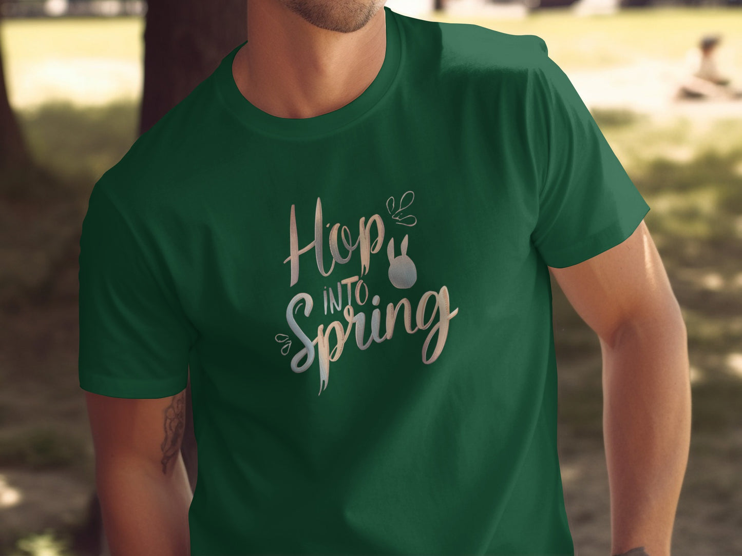 Hop into Spring Bunny Green T-Shirt product type
Green T-shirt, Spring T-shirt, Bunny Shirt, Easter Shirt, Hop Into Spring, Graphic T-shirt, Seasonal Apparel, Rabbit Design, Forest Green Tee, Nature Theme Shirt, Casual Shirt, Unisex T-shirt, Holiday Graphic, Spring Fashion, Animal Print Tee, Outdoor T-shirt, Novelty Tee, Festive Shirt, Celebration Shirt, Cute Bunny Design