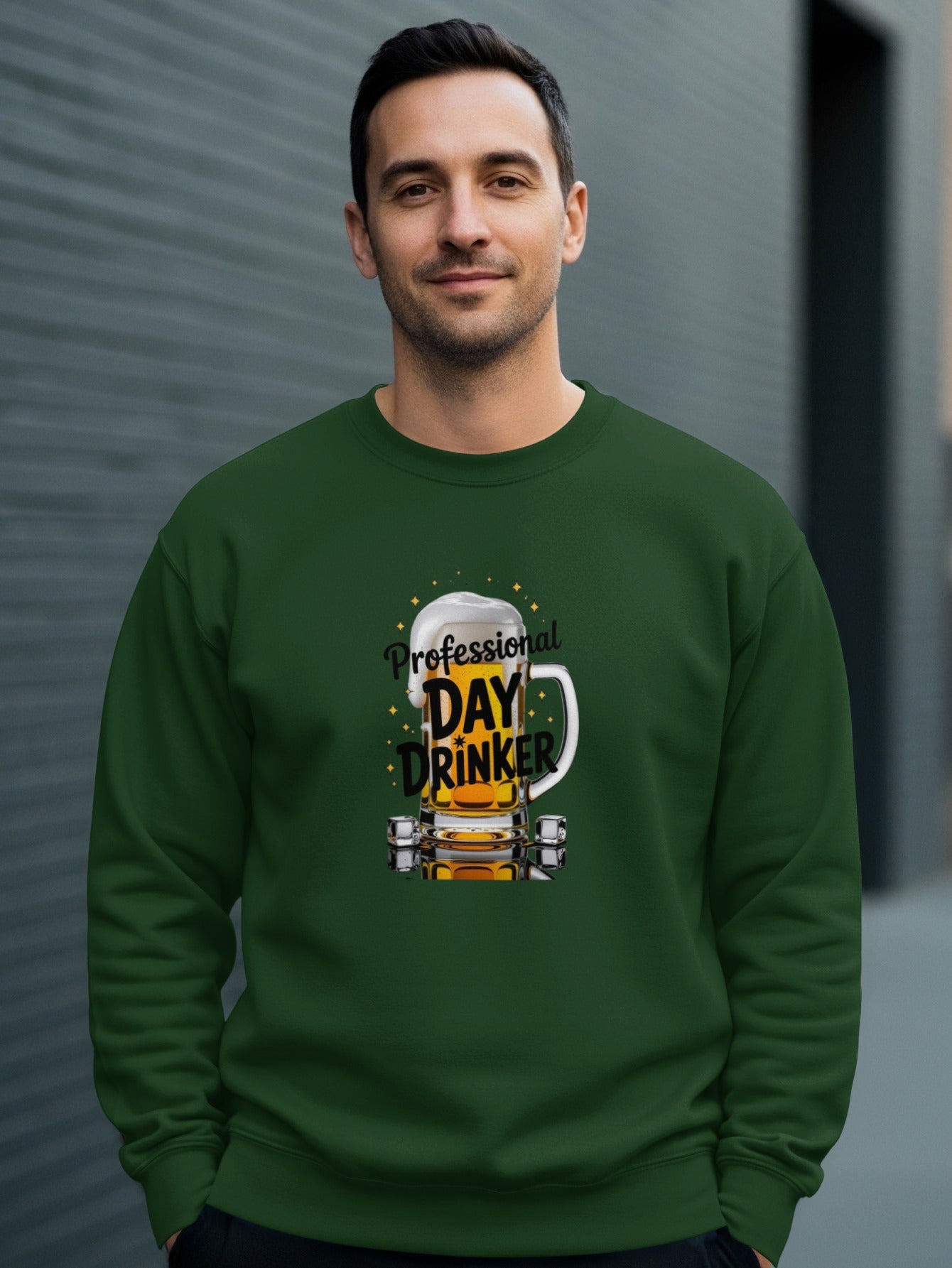 Professional Day Drinker Graphic Sweatshirt