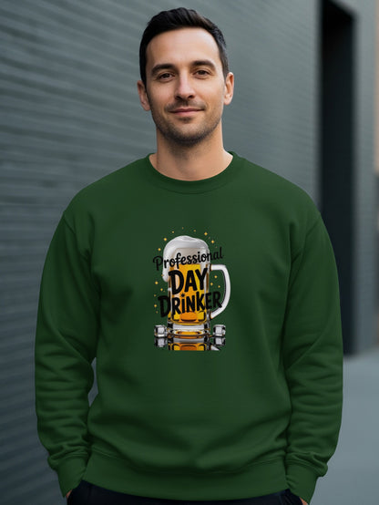 Professional Day Drinker Graphic Sweatshirt