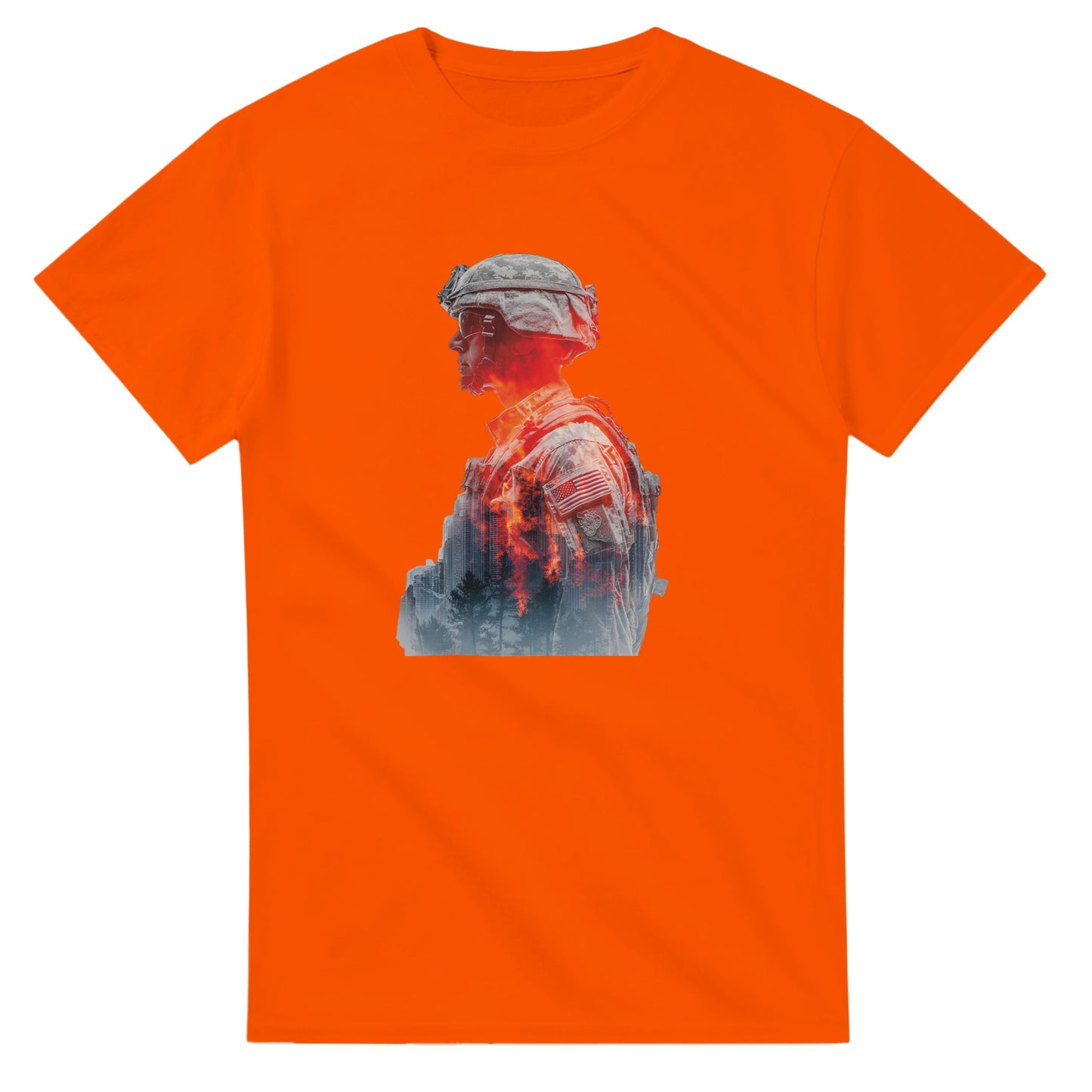 Fiery Spirit on a heavyweight t-shirt