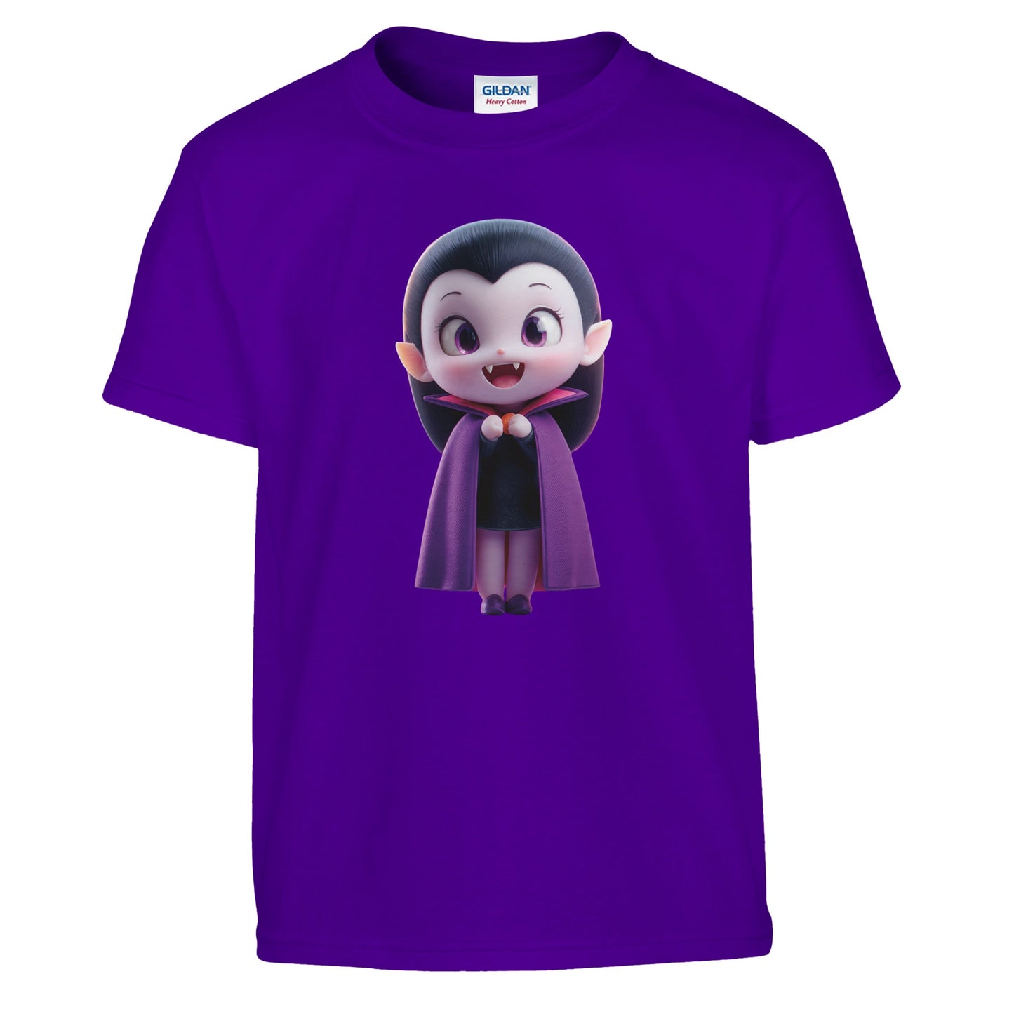 Cute Lil' Vampire on a Heavyweight T-shirt