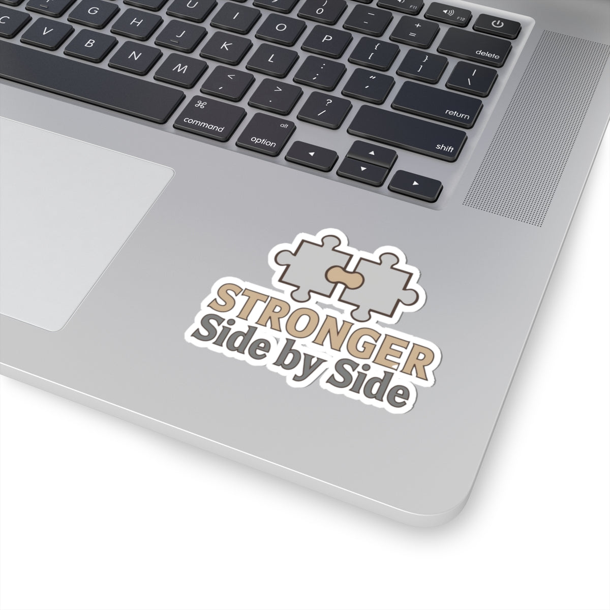 Stronger Side by Side Puzzle Pieces Sticker Product
