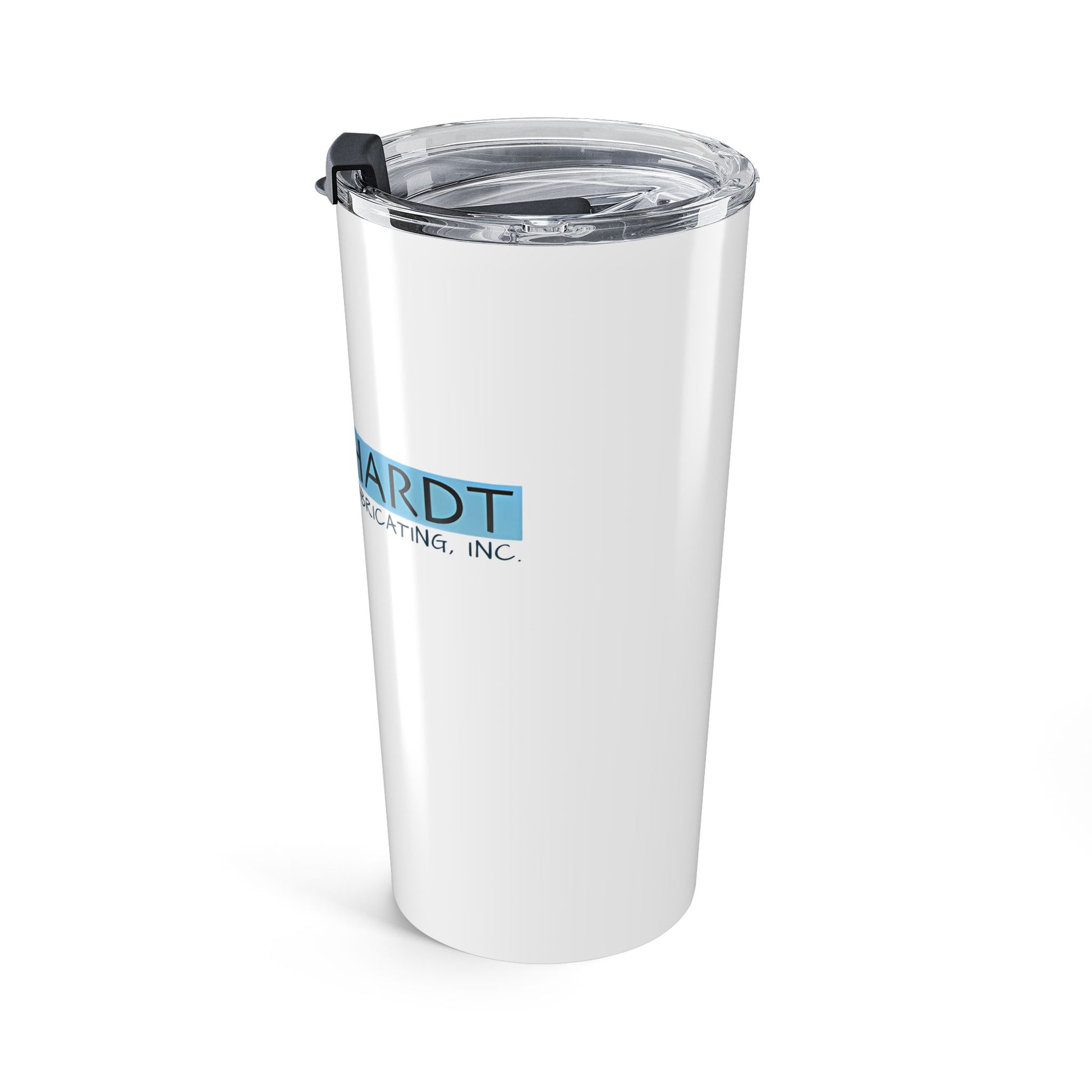 Burghardt Metal Fabricating, Inc., logo on a 20oz Stainless Steel Tumbler