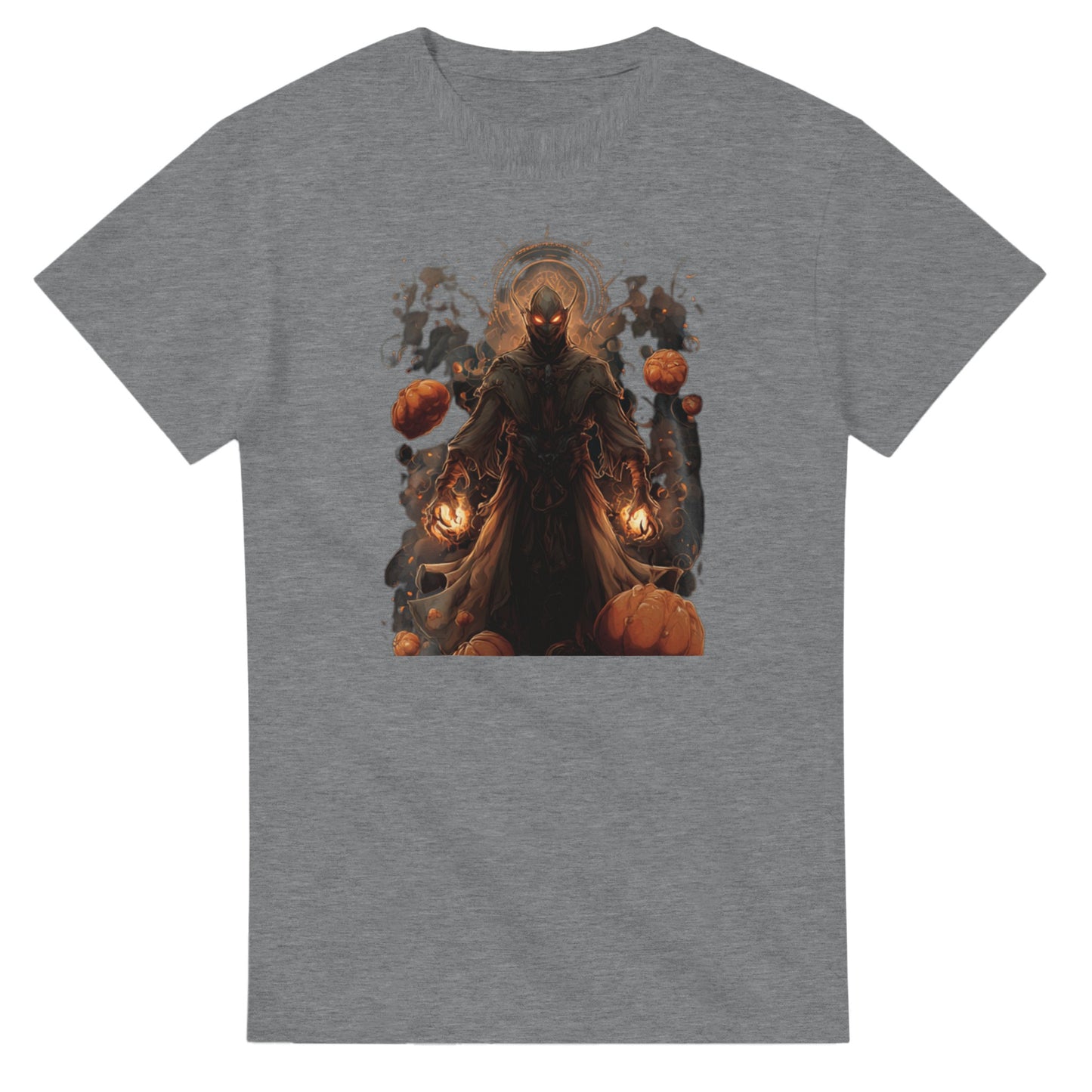 Mystical Halloween Spirit on a Heavyweight T-shirt