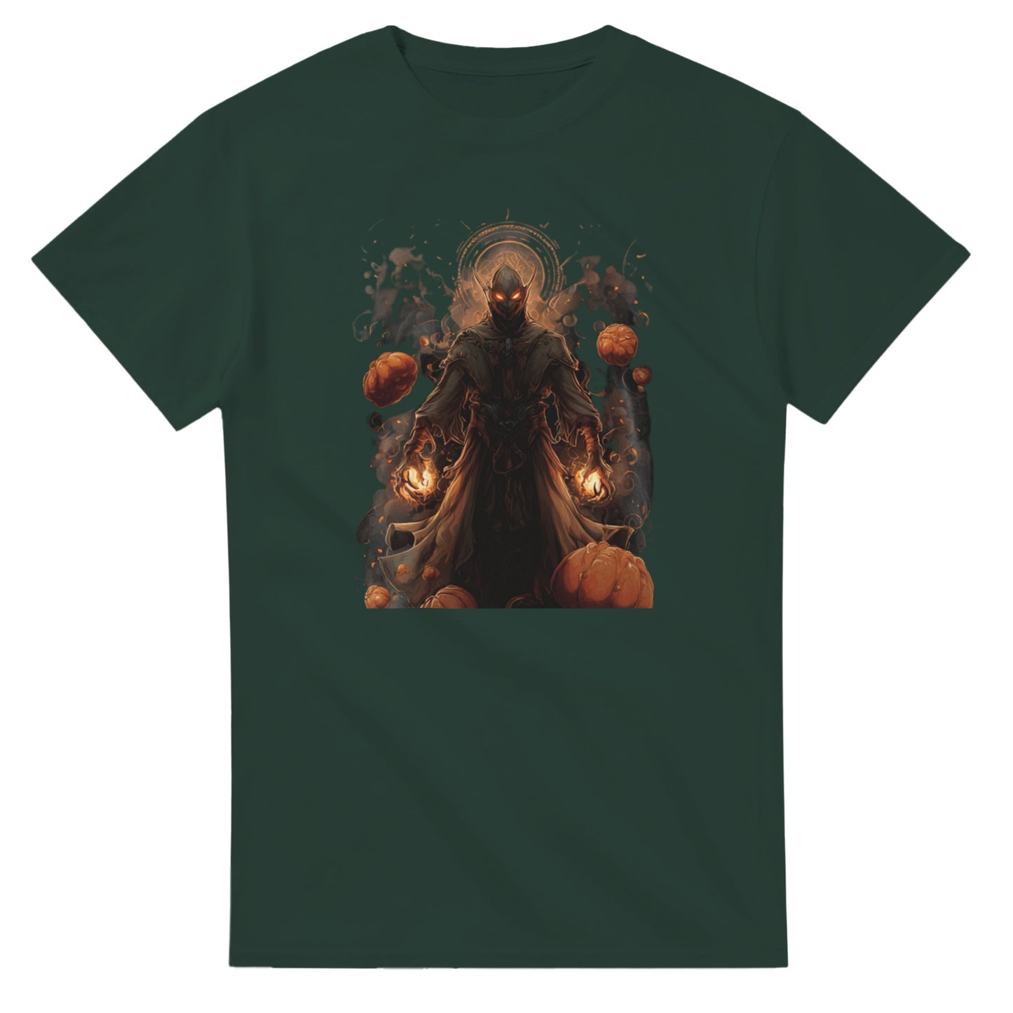Mystical Halloween Spirit on a Heavyweight T-shirt