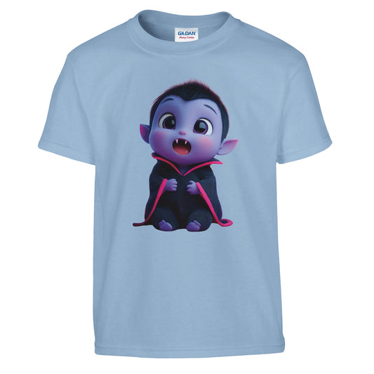 Cute Lil' Vampire on a Heavyweight T-shirt