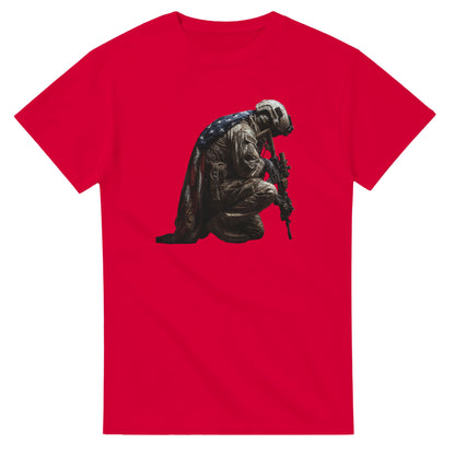 Patriotic Tribute on a heavyweight t-shirt