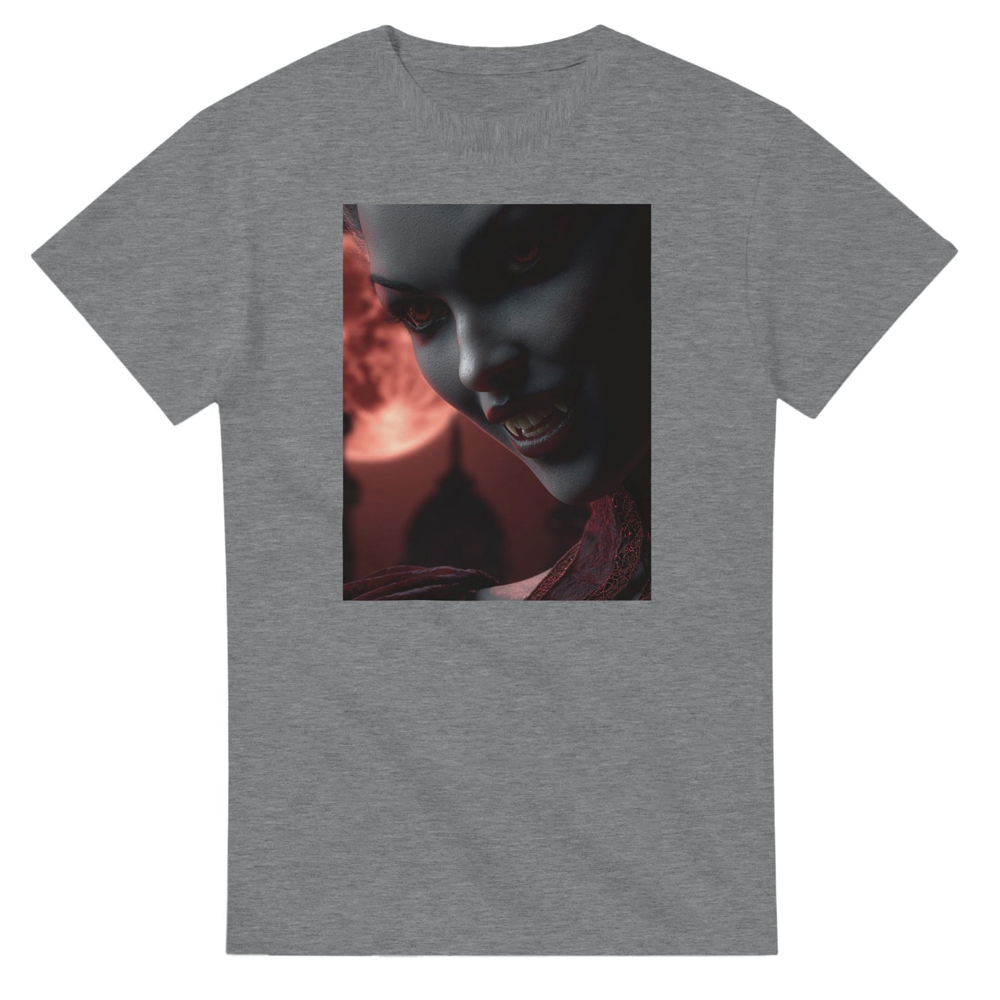 Cute Lil' Vampire on a Heavyweight T-shirt