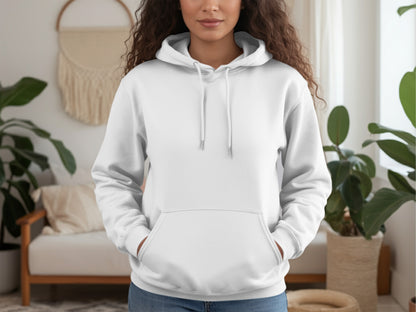 Cozy White Hoodie for Comfortable Everyday Wear