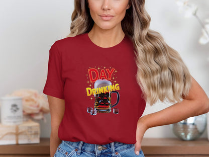 Day Drinking Graphic Tee Perfect for Casual Fun