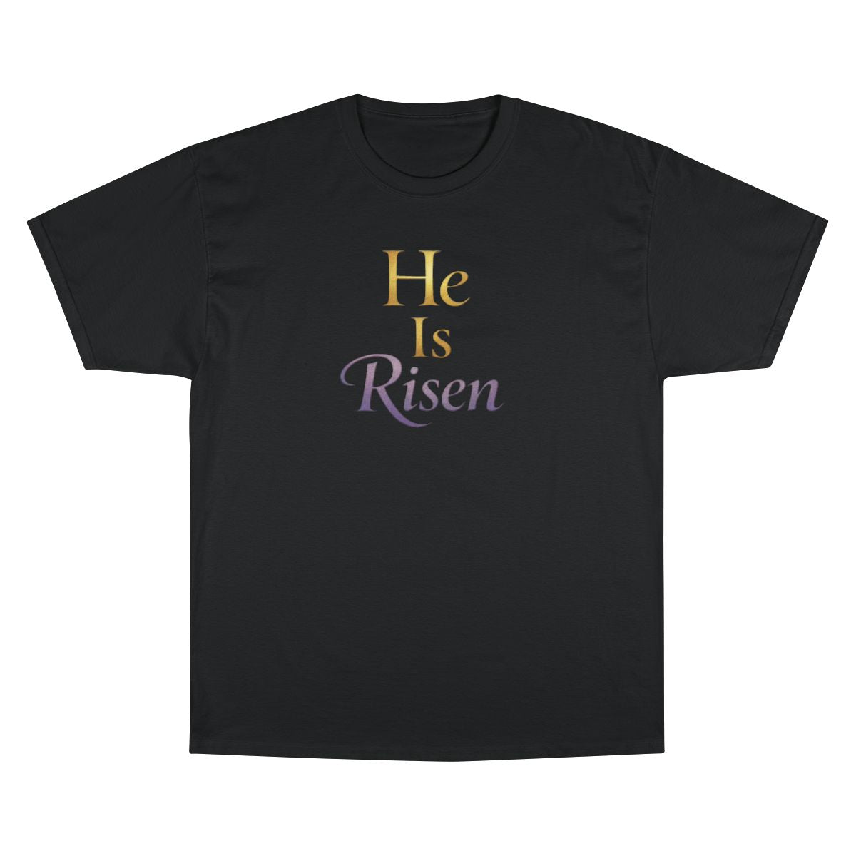 He Is Risen Gold Purple Gradient Font product type