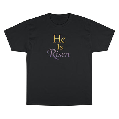 He Is Risen Gold Purple Gradient Font product type