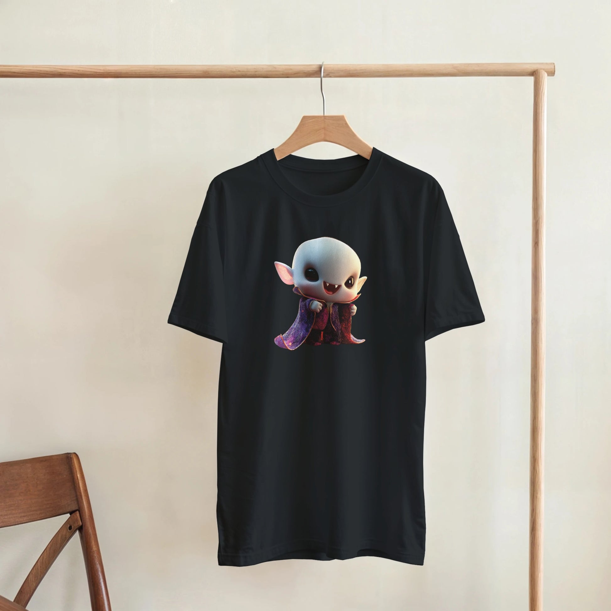 Cute Lil' Vampire on a Heavyweight T-shirt