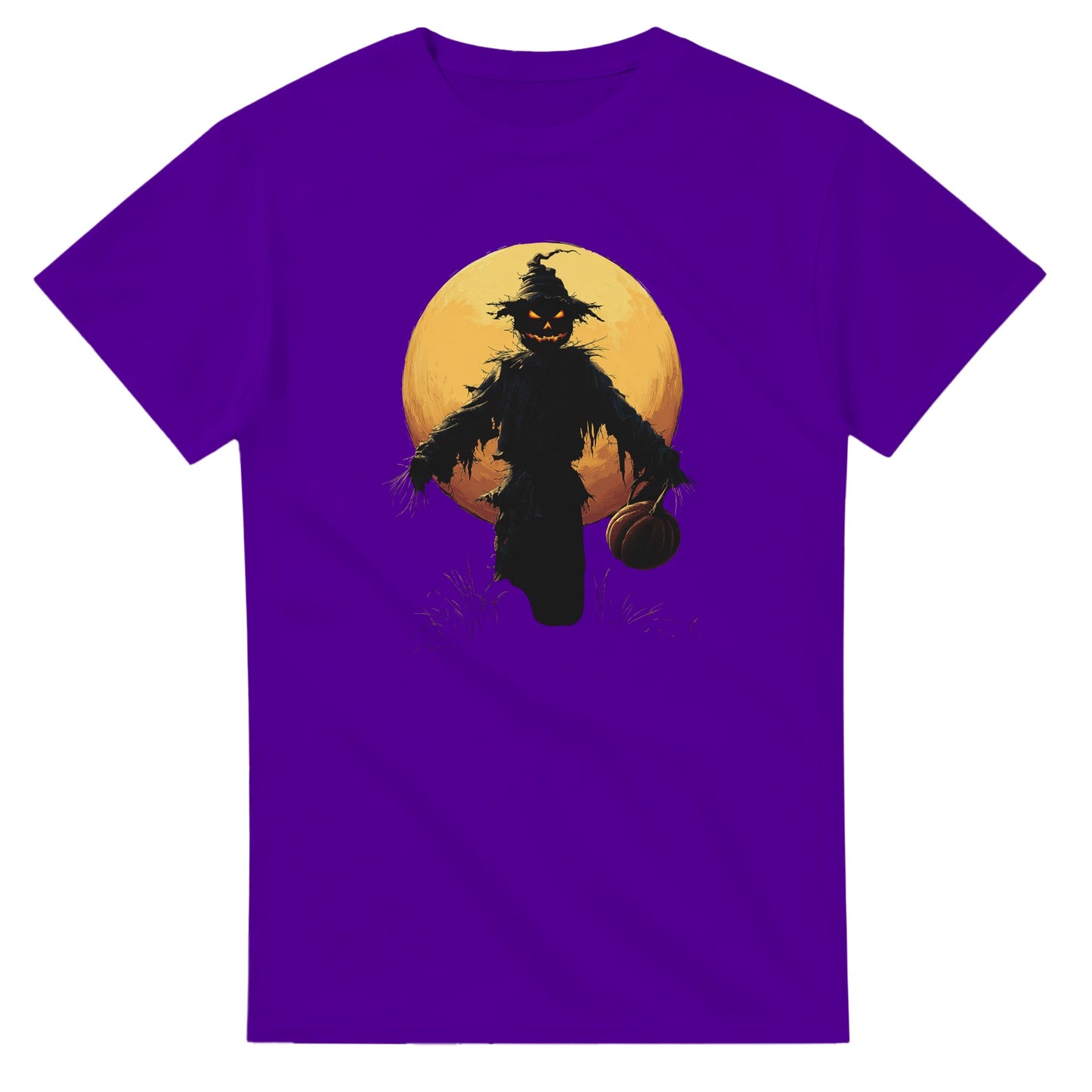 Haunted Scarecrow on a Heavyweight T-shirt