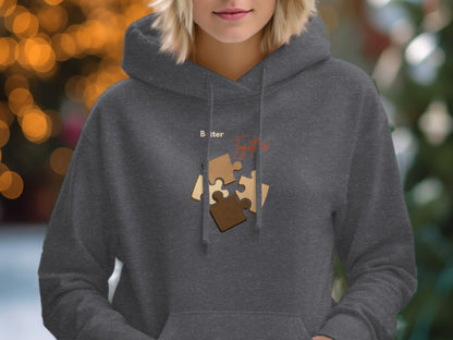 Better Together Puzzle Pieces Hooded Sweatshirt