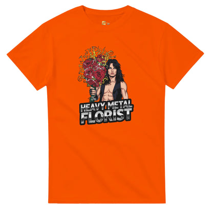 Woman wearing a t-shirt with a graphic design in a mall setting