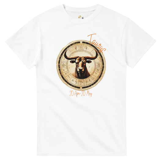 heavyweight crewneck t-shirt Astrology taurus bull personalized
