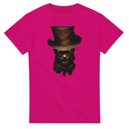 Mysterious Glimmering Eyes on a Heavyweight T-shirt