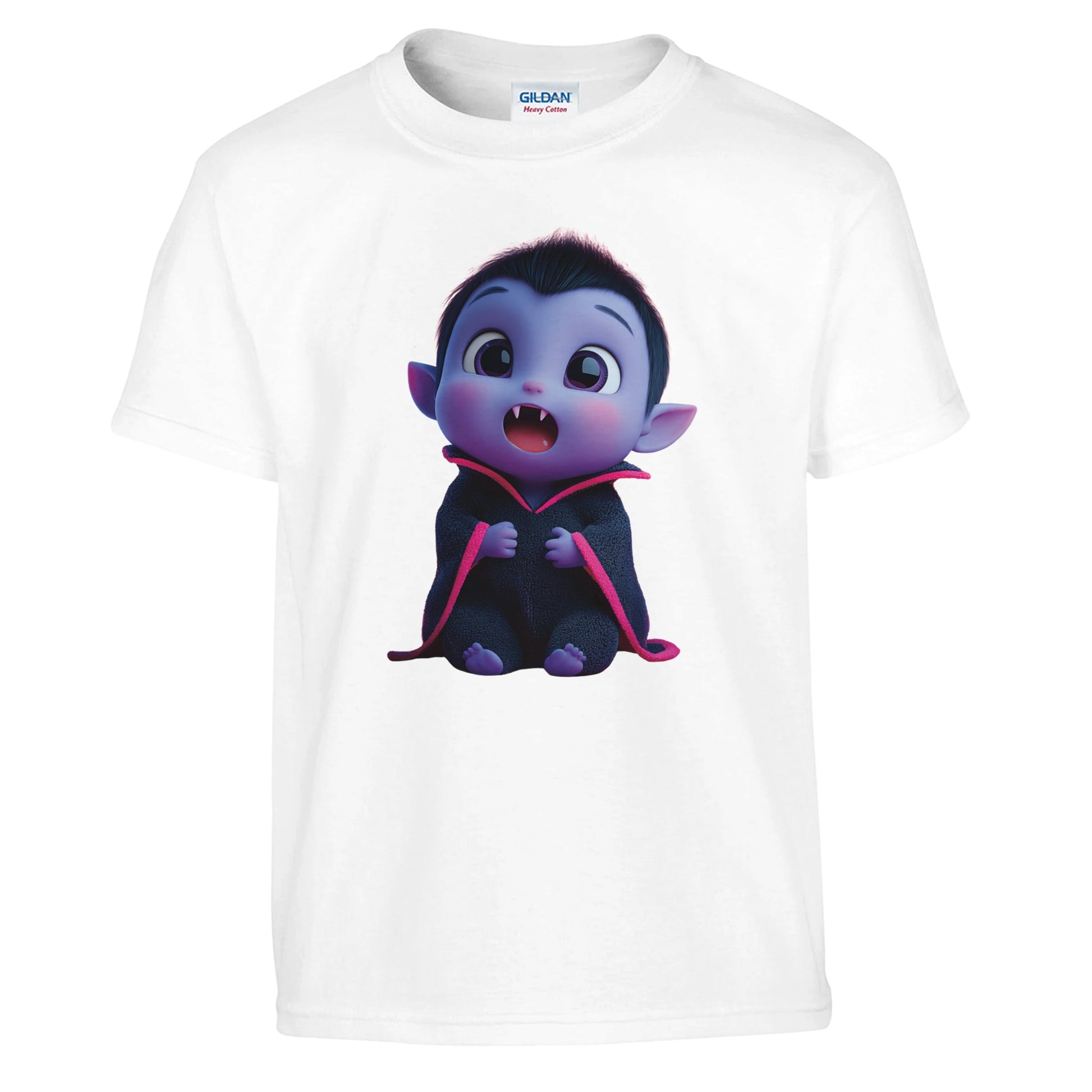 Cute Lil' Vampire on a Heavyweight T-shirt