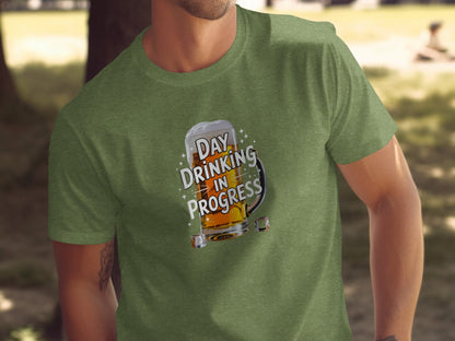 Day Drinking In Progress Graphic T-Shirt
