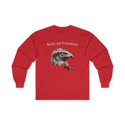 Heritage Eagle - Built of Freedom - Top – Long-Sleeve Tee