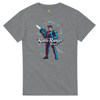 Retro Ranger Remix graphic design on a Heavyweight T-shirt