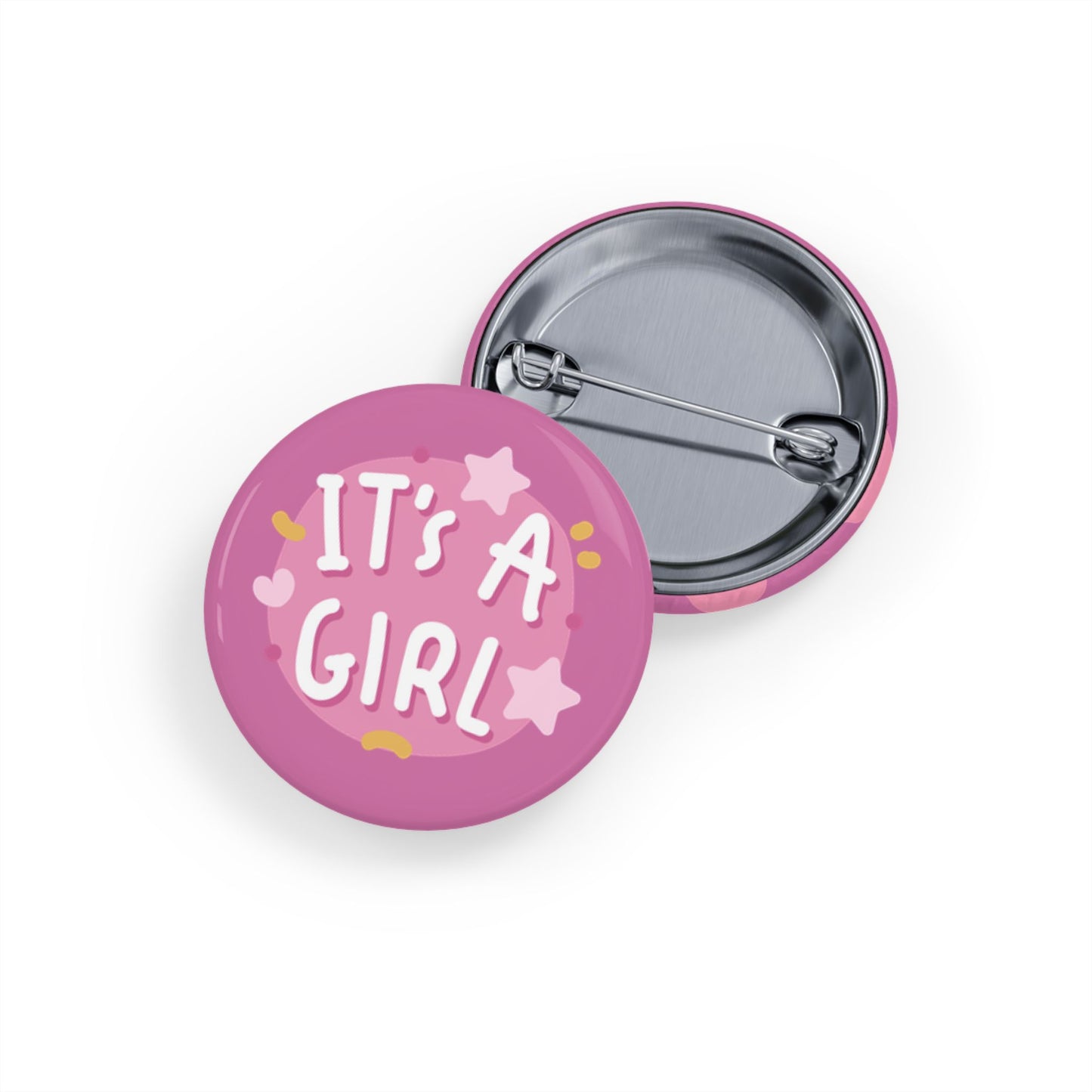 Round Pins - "It's a Girl"