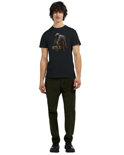 Honor Vet Day on a heavyweight t-shirt