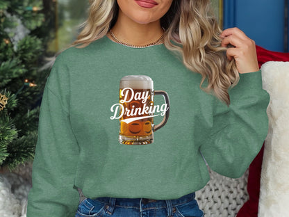 Day Drinking Beer Mug Graphic Sweatshirt product type
Day Drinking, Beer Mug, Drinking Design, Alcohol Humor, Party Apparel, Casual Sweatshirt, Graphic Top, Green Sweater, Holiday Season, Winter Fashion, Cozy Shirt, Unisex Style, Gift Idea, Celebration Wear, Funny Shirt, Beer Lover, Custom Print, Trendy Design, Crewneck Sweatshirt, Leisure Wear