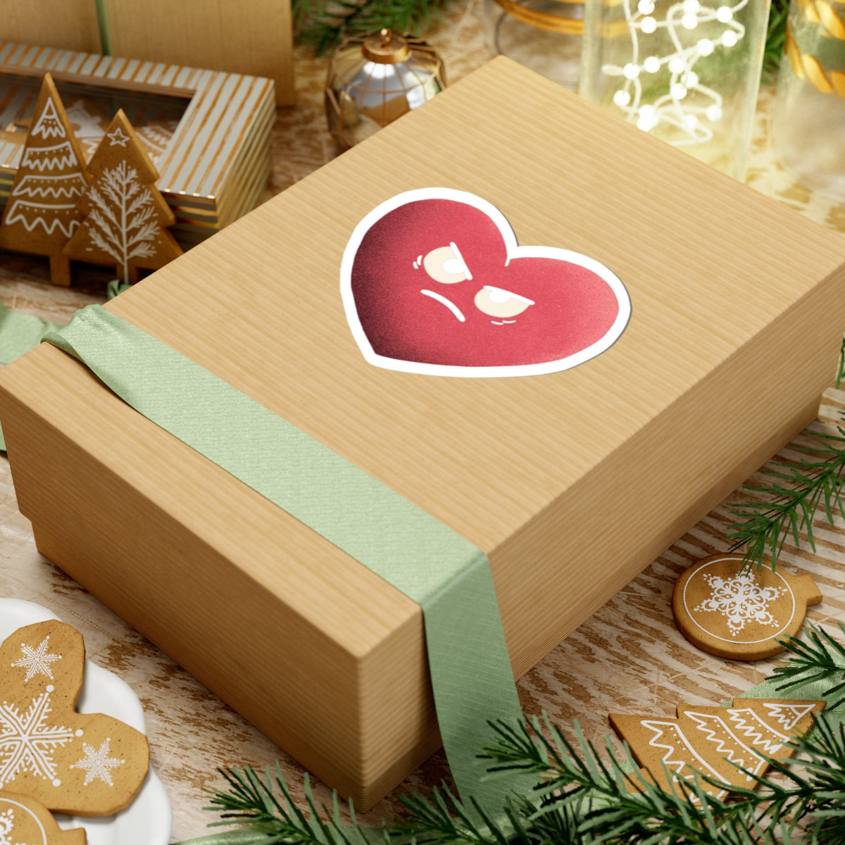 Adorable Heart Emoji Gift Box for Special Occasions