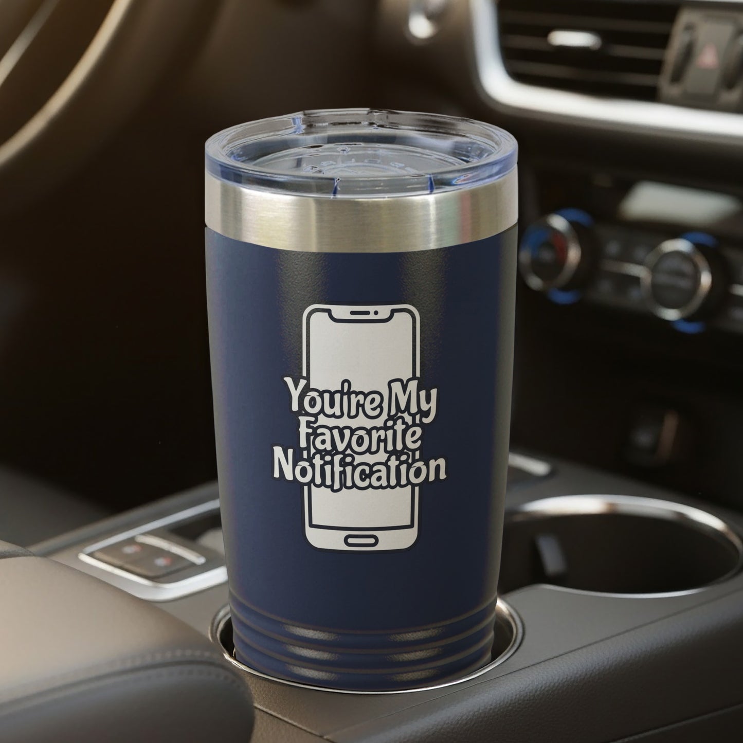 You're My Favorite Notification Travel Mug