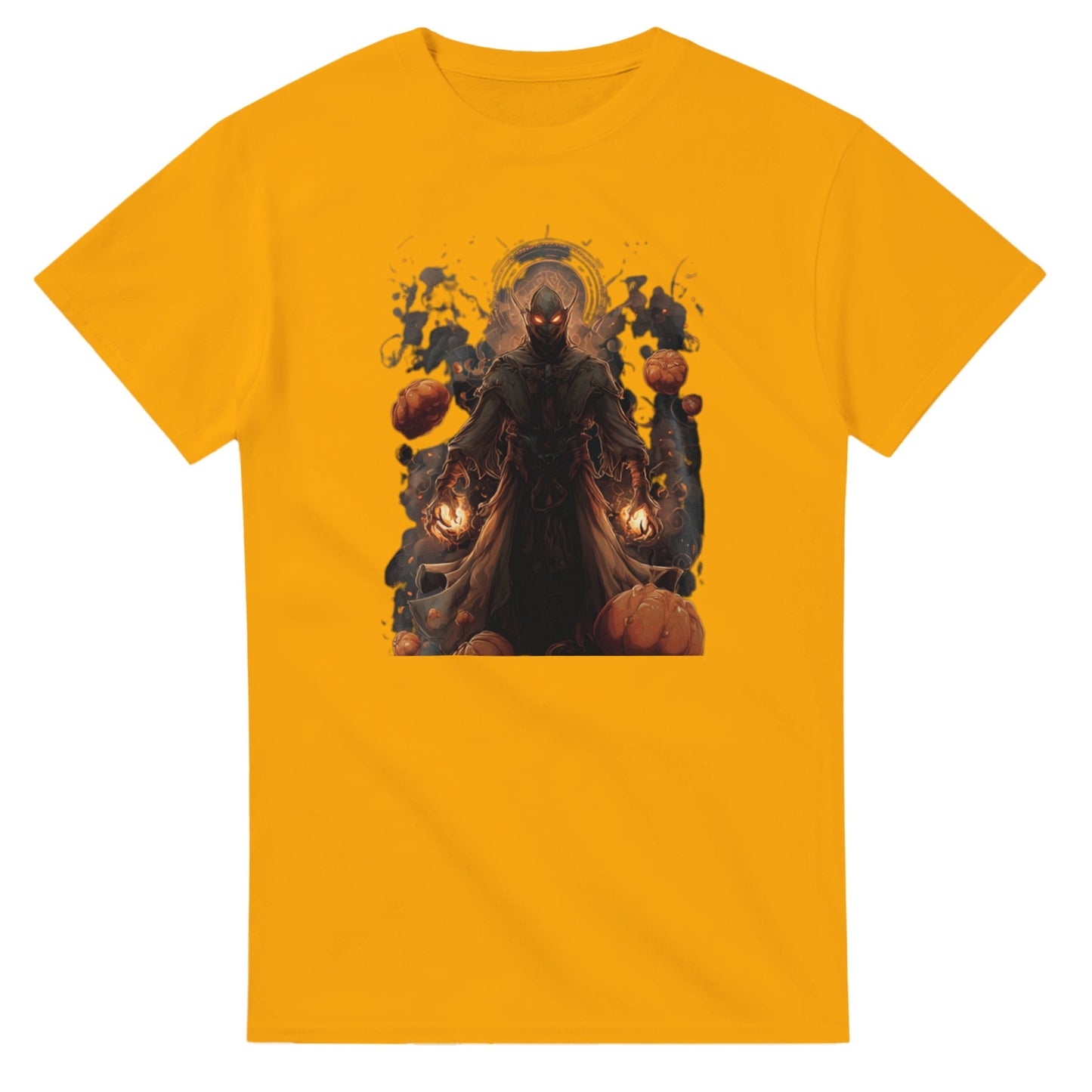 Mystical Halloween Spirit on a Heavyweight T-shirt