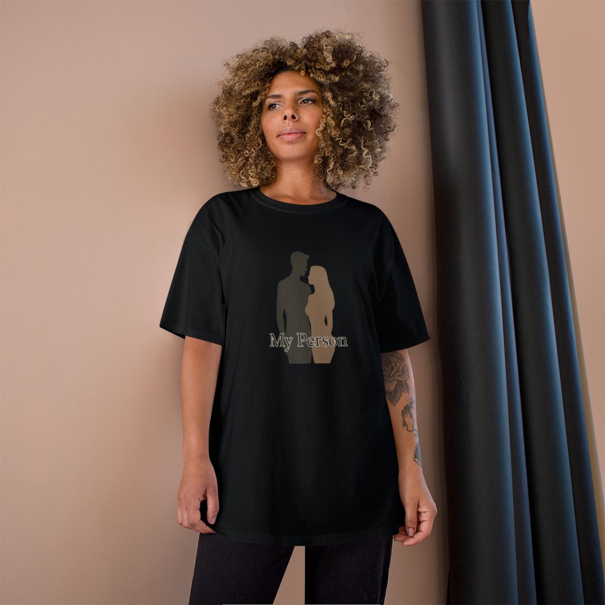 My Person Silhouette Graphic Women's T-Shirt