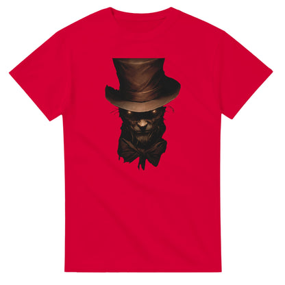 Mysterious Glimmering Eyes on a Heavyweight T-shirt
