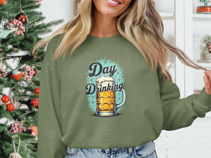 Day Drinking Beer Mug Graphic Long Sleeve product type