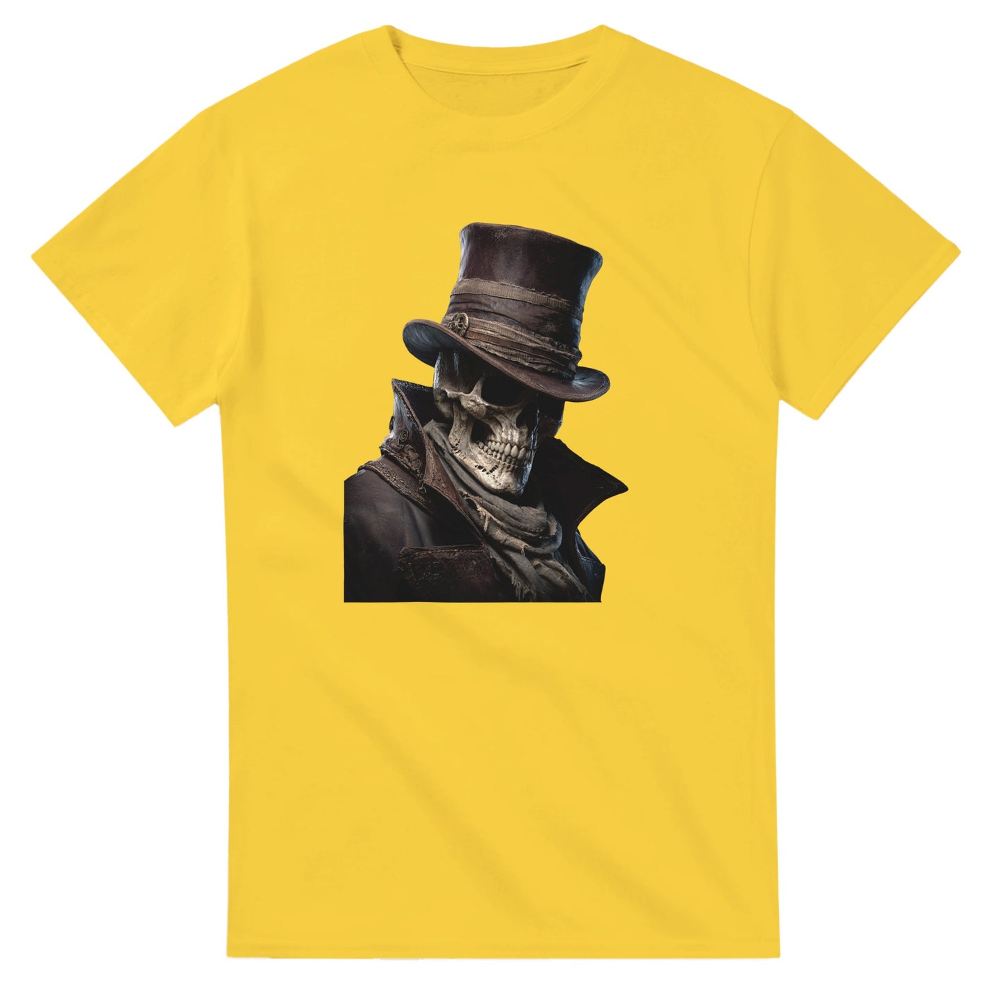 Steampunk Skull on a Heavyweight T-shirt