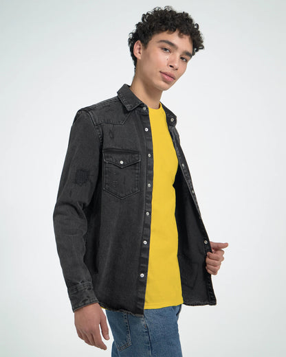 Most Likely To' high school design on a Heavyweight T-shirt 