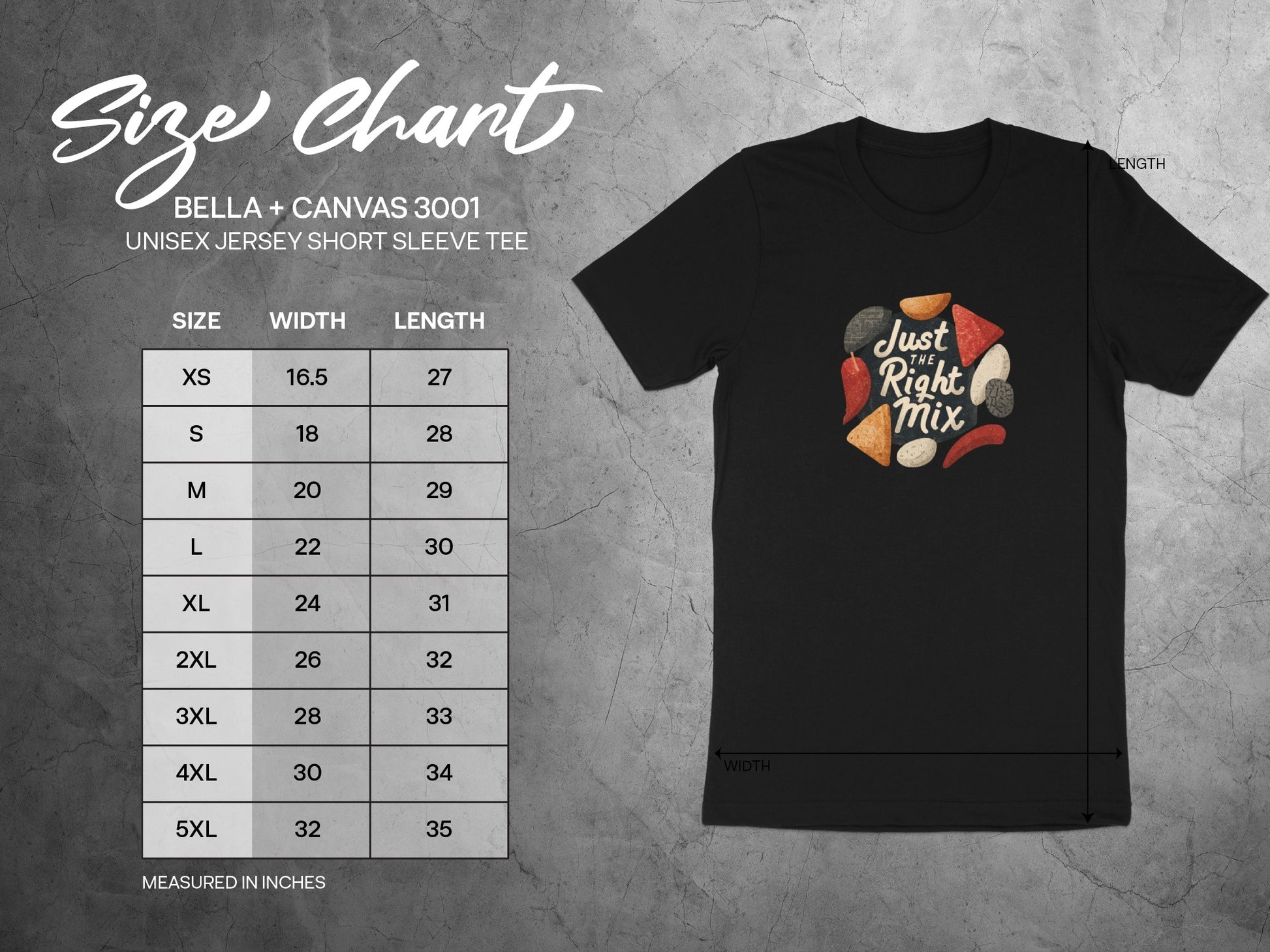 Just the Right Mix Chips and Salsa Tee