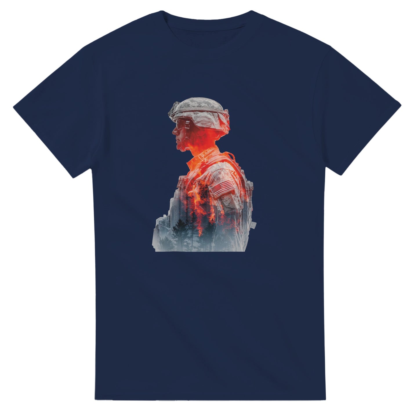 Fiery Spirit on a heavyweight t-shirt
