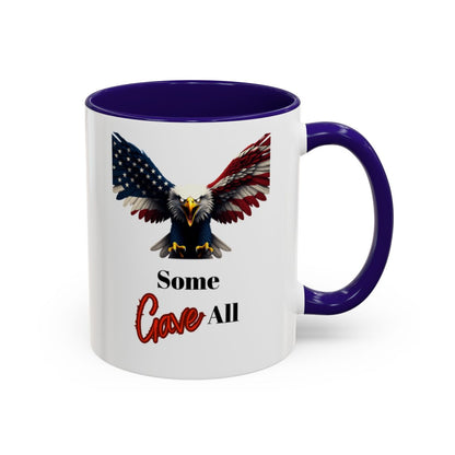 Patriotic Eagle Some Gave All Graphic Mug