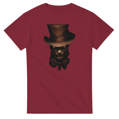 Mysterious Glimmering Eyes on a Heavyweight T-shirt