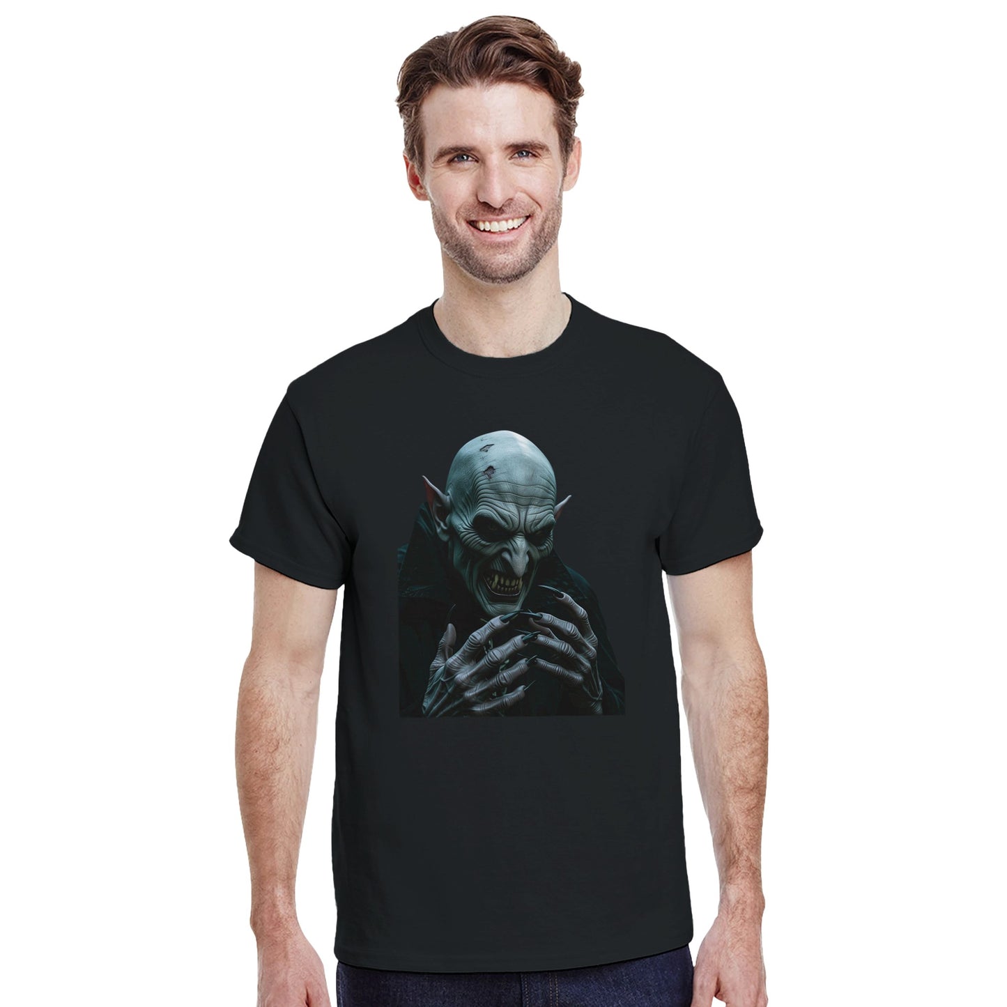 Cute Lil' Vampire on a Heavyweight T-shirt