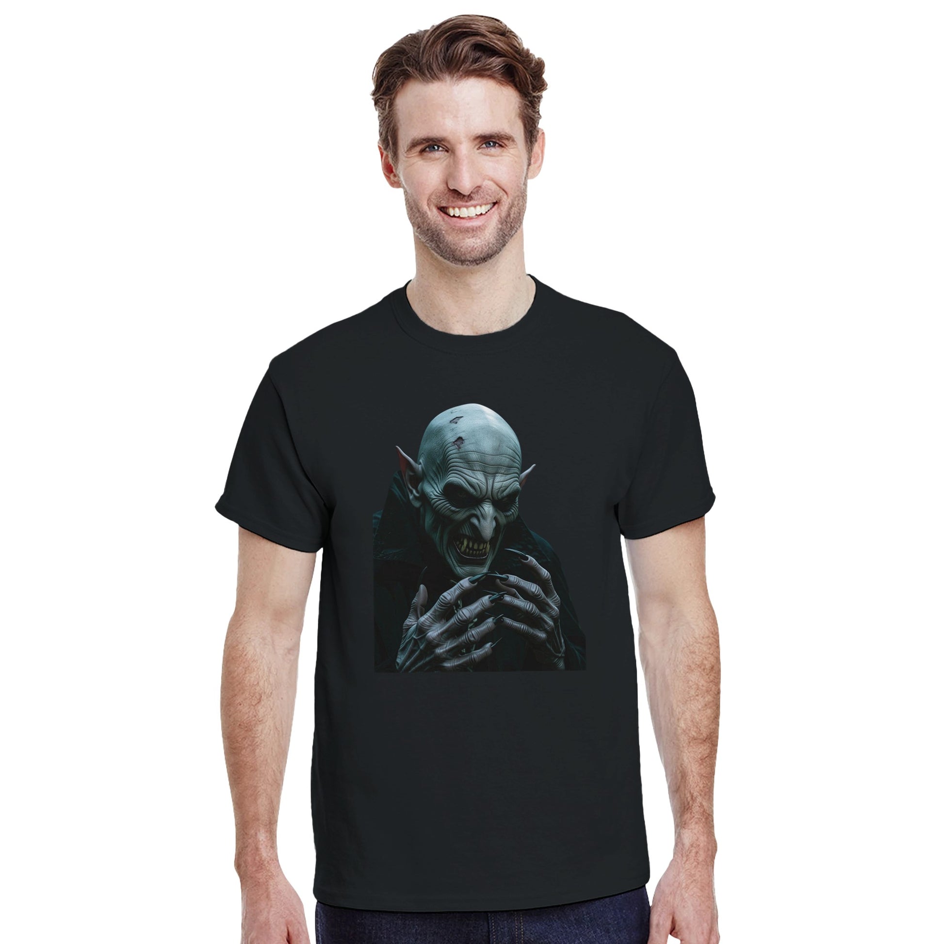 Cute Lil' Vampire on a Heavyweight T-shirt