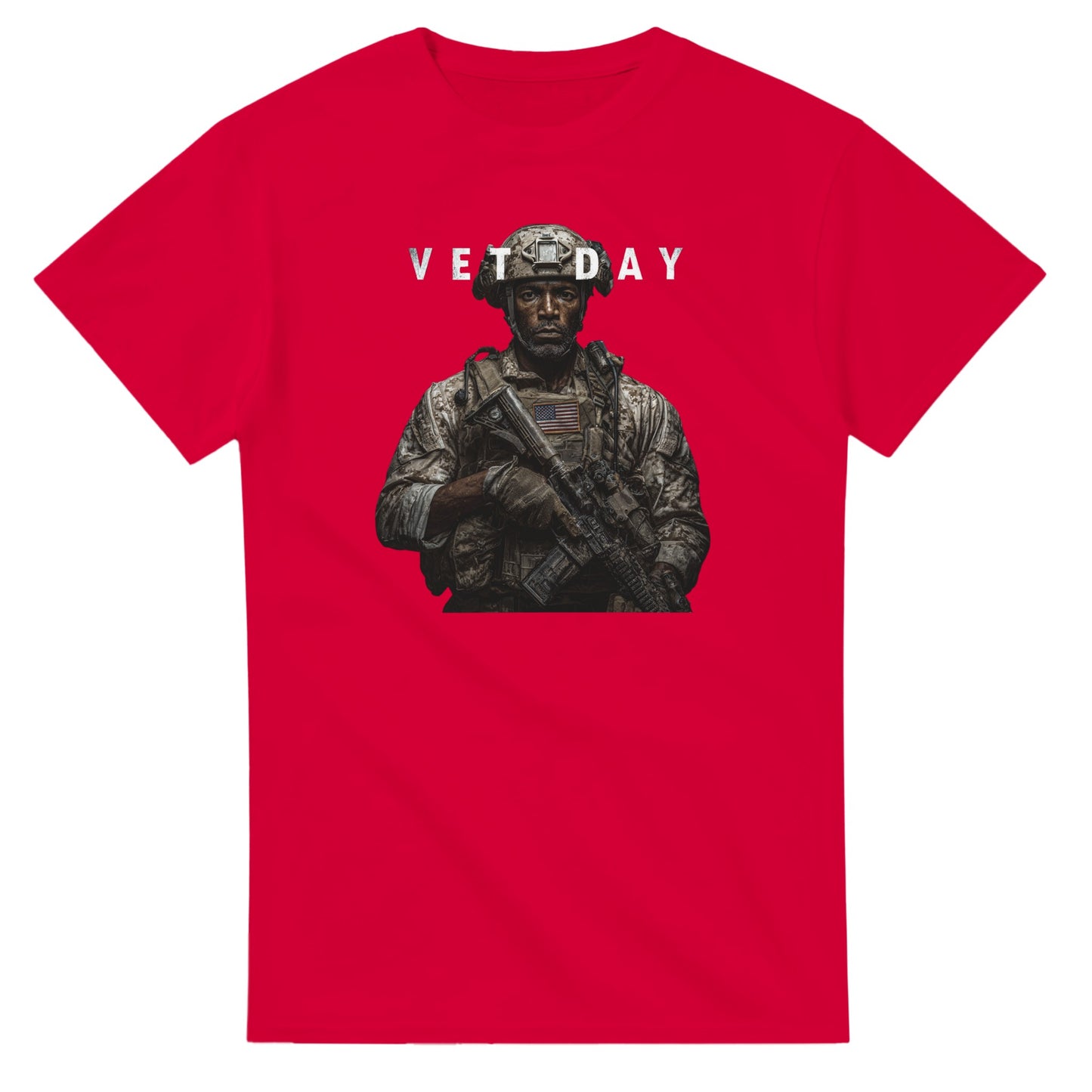 Vet Day Honor on a heavyweight t-shirt