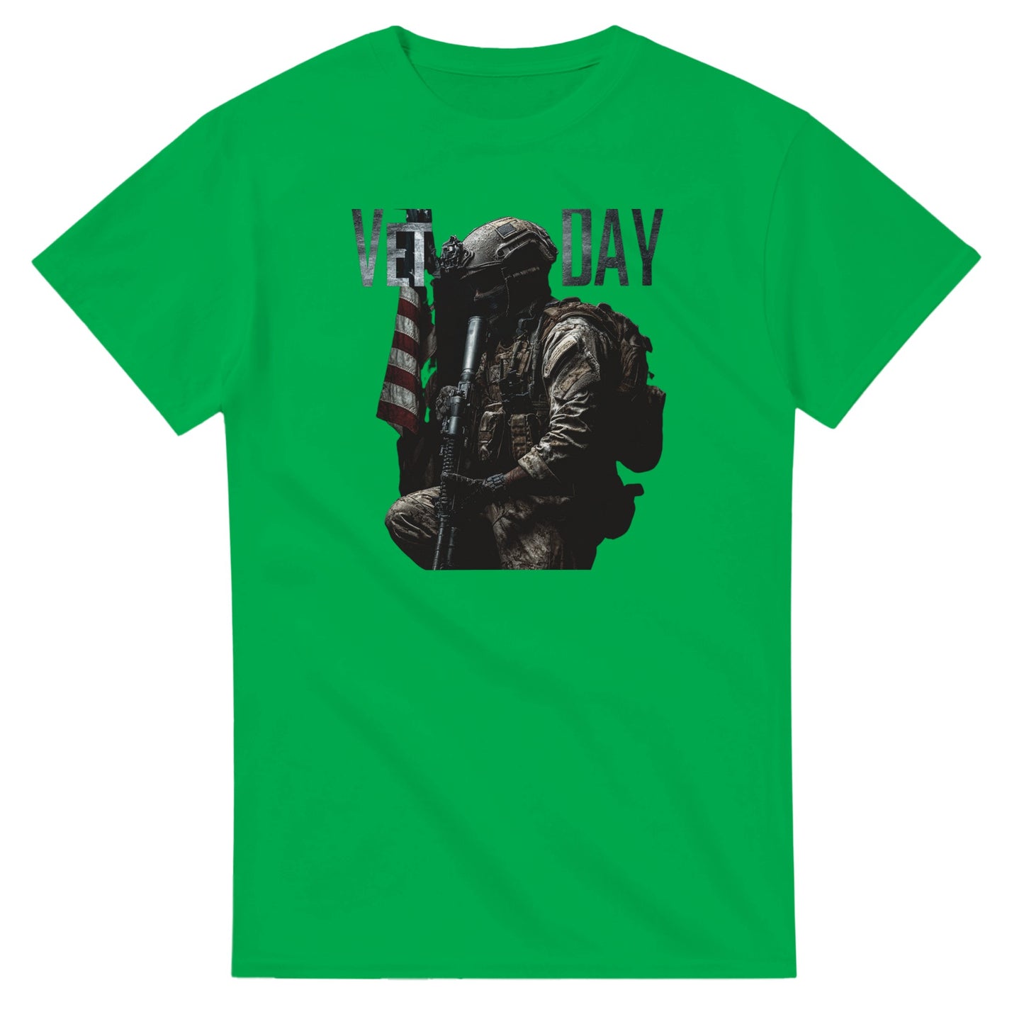 Veteran's Day Tactical Tribute on a heavyweight t-shirt